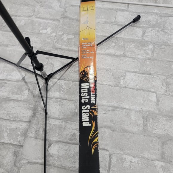 Proline GMS20 Music Stand Black, New Expandable‎ Easy Transport Black - Picture 3 of 9